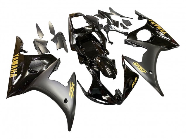 Carénage Moto Yamaha YZF 600 R6 2005 - Noir Or