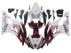 Carénages Moto Yamaha YZF 600 R6 2006-2007 - Blanc Rouge Marron Fiat Acer Yamalube