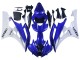 Carénages Moto Yamaha YZF 600 R6 2006-2007 - Blanc Bleu Noir