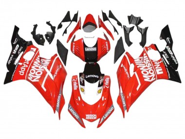 Carénages Moto Yamaha YZF 600 R6 2017-2023 - Rouge Noir