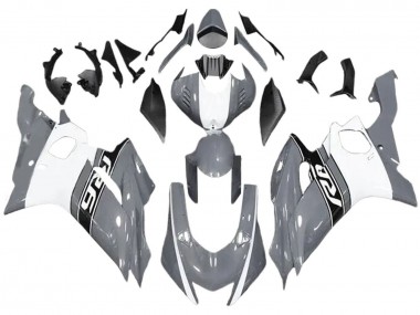 Carénages Moto Yamaha YZF 600 R6 2017-2023 - Nardo Gris Blanc