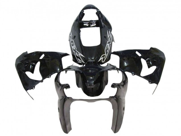Carénages Moto Kawasaki ZX9R 2000-2001 - Noir Brillant