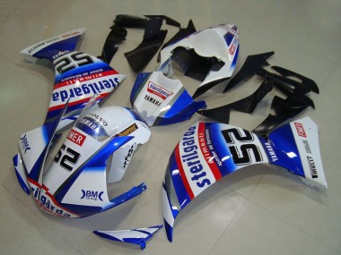 Carénages Moto Yamaha YZF R1 2009-2011 - Blanc Bleu Rouge Noir Sterilgarda