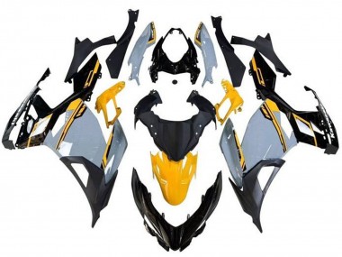 Carénages Moto Kawasaki Ninja 400 2018-2024 - Nardo Gris Orange Noir