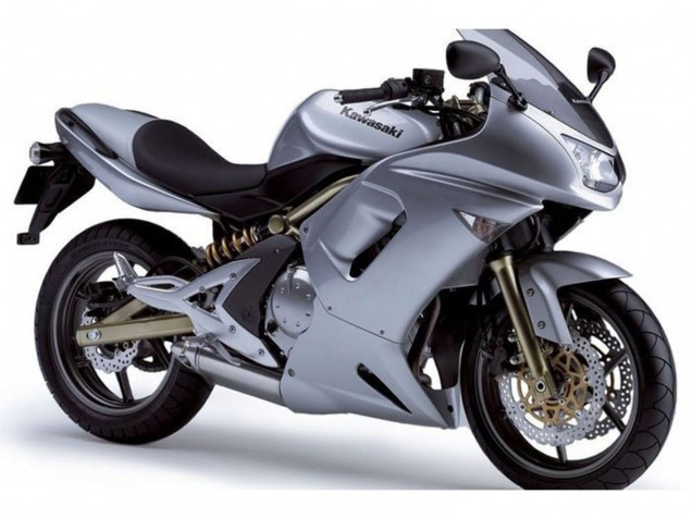 Carénages Moto Kawasaki Ninja 650 EX650 2006-2008 - Argent Métallisé
