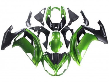 Carénage Moto Kawasaki Ninja 650 EX650 2012-2016 - Vert Noir Mat