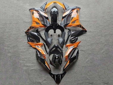 Carénages Moto Kawasaki Ninja 650 EX650 2020-2024 - Orange Noir