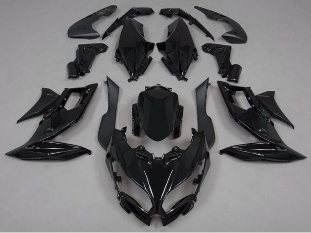 Carénages Moto Kawasaki Versys 650 2015-2021 - Noir Brillant