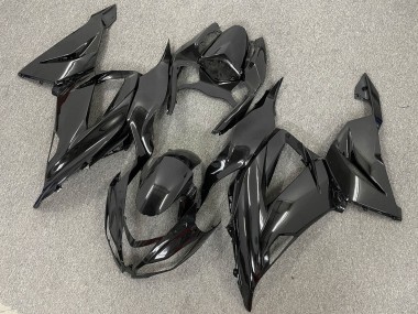 Kits Carénage Moto ABS Kawasaki ZX6R 2013-2018 - Noir Brillant Noir Mat