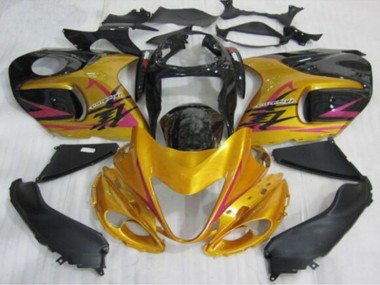 Carénages Moto Suzuki GSXR 1300 Hayabusa 1996-2007 - Or Noir Rose