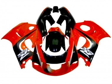 Carénages Moto Suzuki GSXR 600 / GSXR 750 1996-2000 - Rouge Noir Argent