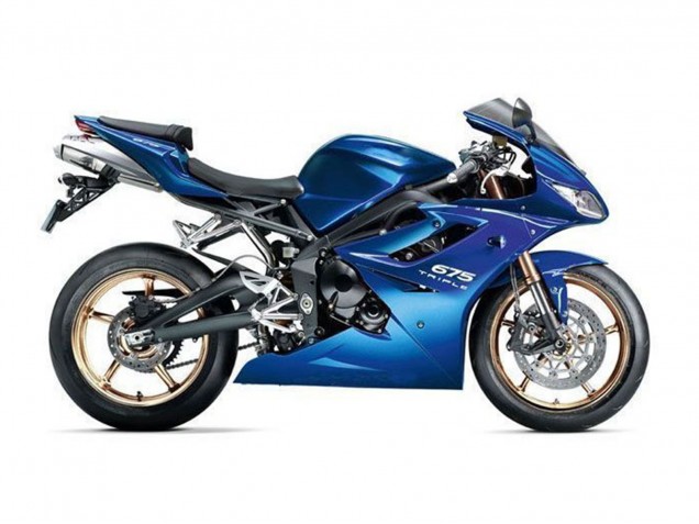 Carénages Moto Triumph Daytona 675 Triple 2009-2012 - Bleu