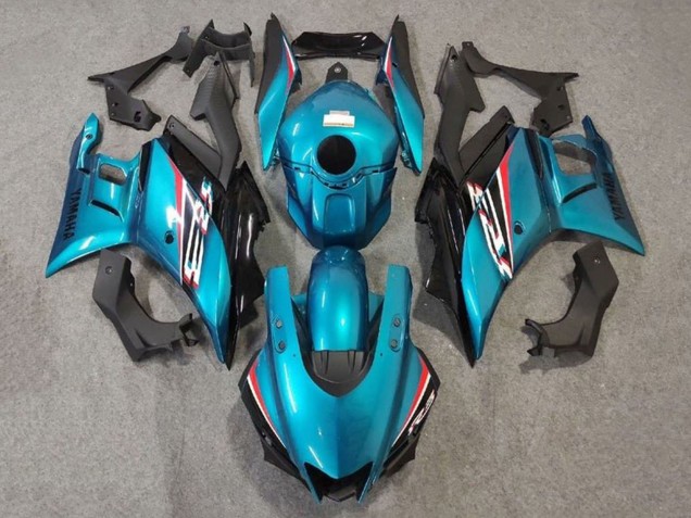 Carénages Moto Yamaha YZF R3/R25 2019-2021 - Bleu Rouge Noir