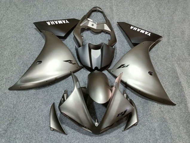 Carénages Moto Yamaha YZF 1000 R1 2009-2011 - Argent Noir