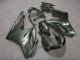 Carénages Moto Triumph Daytona 675 Triple 2009-2012 - Vert Mat Blanc