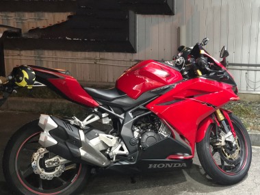 Carénage Moto Honda CBR250RR 2017-2022 - Rouge Noir Mat