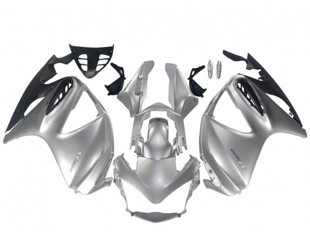 Carénage Moto Honda ST1300 2002-2016 - Argent Noir Mat