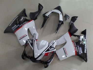 Carénages Moto Honda CBR600 F4i 2001-2003 - Blanc Rouge Noir Brillant Carrera Lee