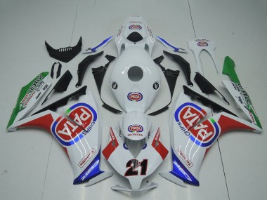 Carénages Moto Honda CBR1000RR 2012-2016 - Blanc Rouge Bleu Vert Pata 21