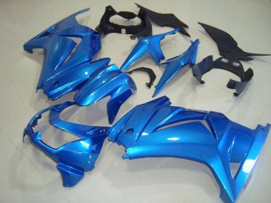 Carénages Moto Kawasaki ZX250R 2008-2012 - Bleu Clair OEM Style