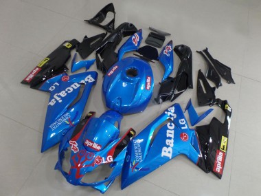 Carénages Moto Aprilia RS125 2006-2011 - Bleu Noir