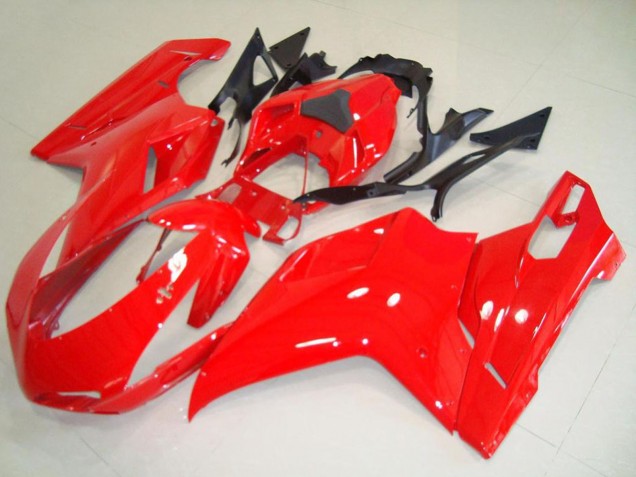 Carénages Moto Ducati 848 1098 1198 2007-2014 - Rouge