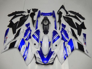Carénages Moto Yamaha YZF R3 2015-2018 - Blanc Bleu Noir Yamalube ENEOS