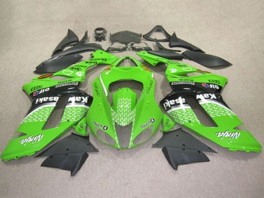 Carénages Moto Kawasaki ZX6R 2007-2008 - Vert Touch4 4