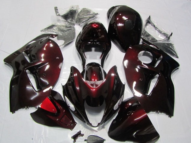 Kits Carénage Moto Suzuki GSXR 1300 Hayabusa 1996-2007 - Rouge Noir