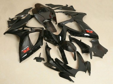 Carénage Moto Suzuki GSXR 600/750 2006-2007 - Noir Brillant