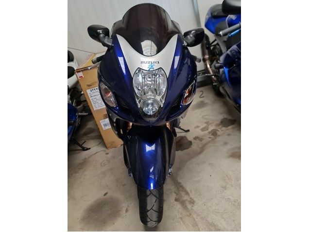 Carénages Moto Suzuki GSXR 1300 Hayabusa 1996-2007 - Bleu Blanc