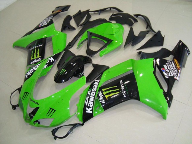 Monster Vert 07-08 ZX6R Carénage Moto Monster Vert 07-08 ZX6R Carénage Moto
