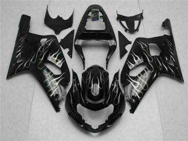 Noir 01-03 GSXR 600/750 Carrosserie Moto