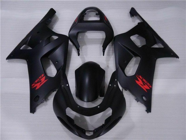 Noir 01-03 GSXR 600/750 Kit Carénages Motos Noir 01-03 GSXR 600/750 Kit Carénages Motos