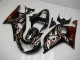 Noir 01-03 GSXR 600/750 Kit Carénages Motos & Plastique Noir 01-03 GSXR 600/750 Kit Carénages Motos & Plastique