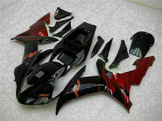 Noir 02-03 YZF R1 Carénages ABS Noir 02-03 YZF R1 Carénages ABS