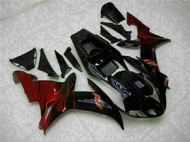 Noir 02-03 YZF R1 Carénages ABS Noir 02-03 YZF R1 Carénages ABS