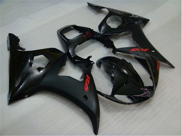 Noir 03-05 YZF R6 Carrosserie Moto