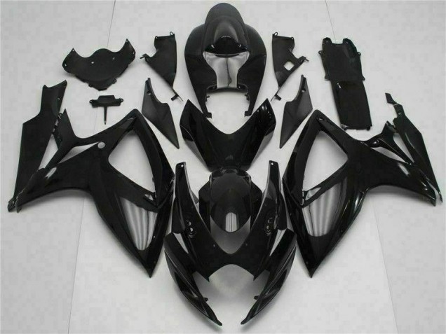Noir 06-07 GSXR 600/750 Carénage Moto de Rechange Noir 06-07 GSXR 600/750 Carénage Moto de Rechange