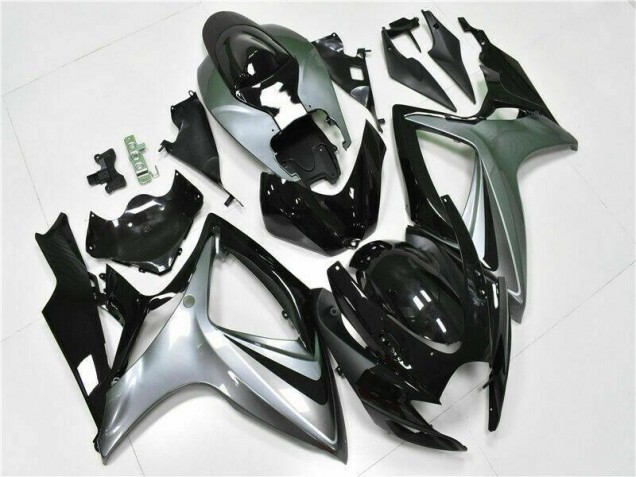 Noir 06-07 GSXR 600/750 Kit Carénages Motos Noir 06-07 GSXR 600/750 Kit Carénages Motos