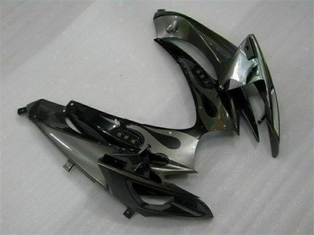 Noir 06-07 GSXR 600/750 Kit Carénages Motos & Plastique Noir 06-07 GSXR 600/750 Kit Carénages Motos & Plastique