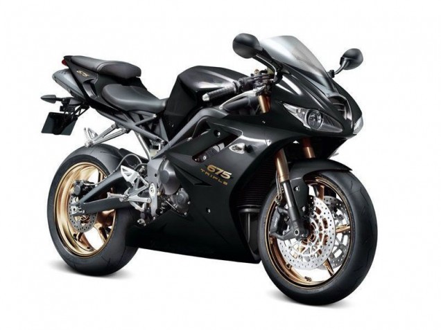 Noir 06-08 Daytona 675 Triple Carénage Moto Noir 06-08 Daytona 675 Triple Carénage Moto