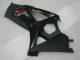 Noir 07-08 GSXR 1000 Carénages Moto