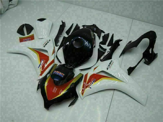Noir 08-11 CBR1000RR Kit Carénages Motos Complet Noir 08-11 CBR1000RR Kit Carénages Motos Complet