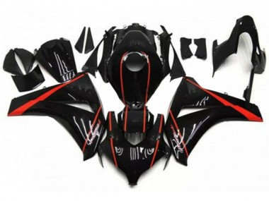 Noir 08-11 CBR1000RR Kit Carénages Motos & Plastique