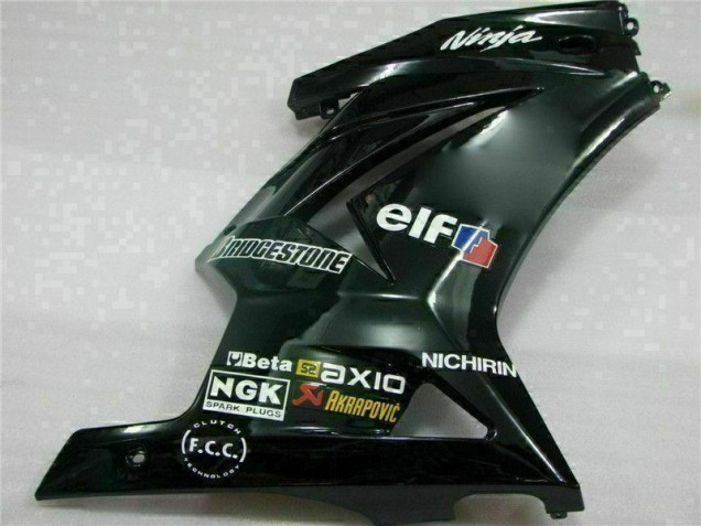 Noir 08-12 EX250 Carénage Moto Noir 08-12 EX250 Carénage Moto