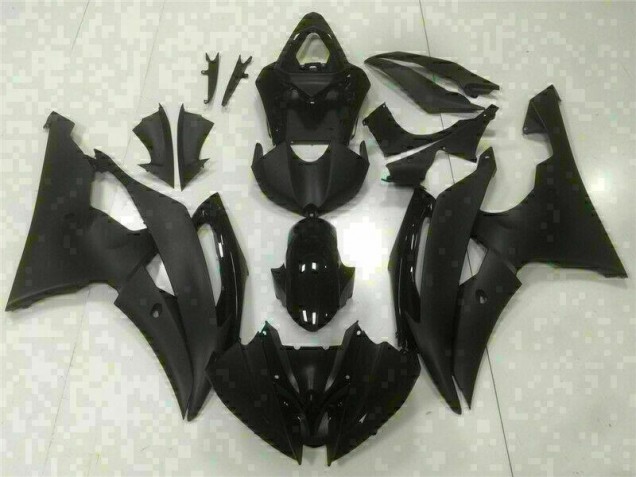 Noir 08-16 YZF R6 Carénage Moto ABS Noir 08-16 YZF R6 Carénage Moto ABS