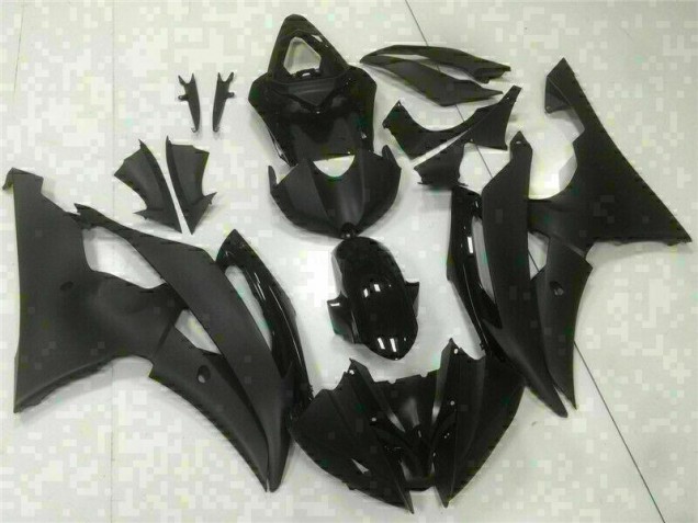 Noir 08-16 YZF R6 Carénage Moto ABS Noir 08-16 YZF R6 Carénage Moto ABS