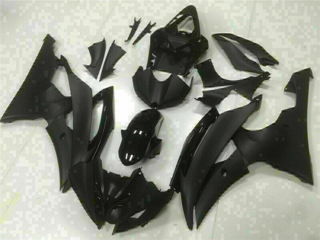Noir 08-16 YZF R6 Carénage Moto ABS Noir 08-16 YZF R6 Carénage Moto ABS