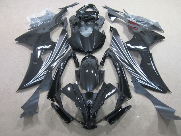 Noir 08-16 YZF R6 Carénage Moto de Rechange Noir 08-16 YZF R6 Carénage Moto de Rechange
